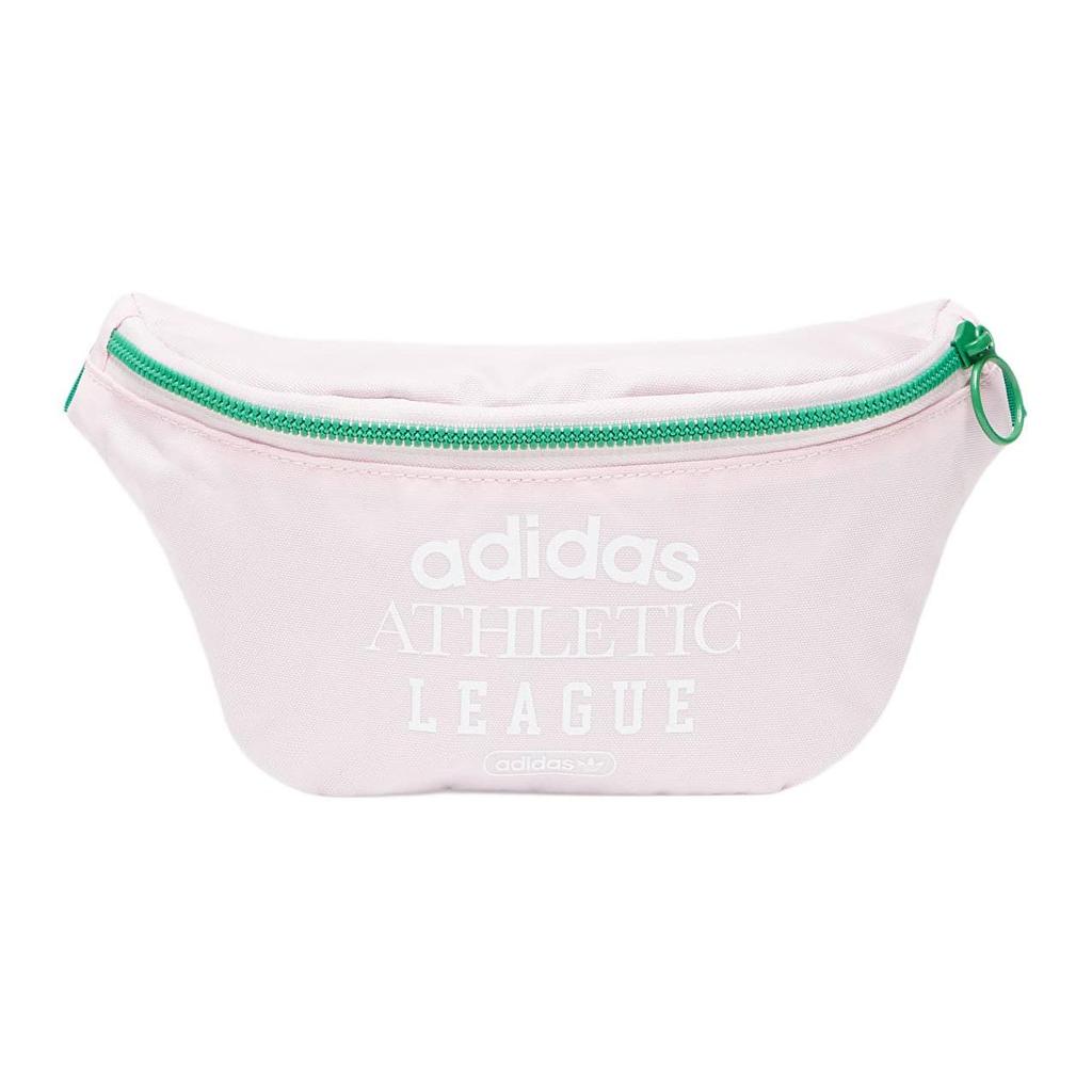 adidas Originals Fashion Color Block Polyester Waist Bag Chest Bag Crossbody Bag Regular Women Bags Pink HI4919