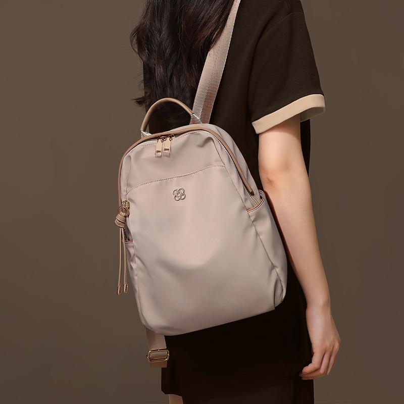 

Backpack for Girls 2025 New Model Large Capacity Junior High School Bag High School College Travel Versatile Lightweight Small Backpack хаки