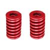 2Pcs Die Springs Compatible for  2017-2020 Rear Trunk Tailgate Strut Support Lift Bar Springs Red Car Accessories