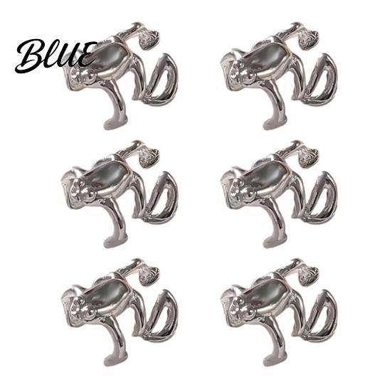Frog Design Ear Jewelry 36925 Pairs Frog-Shaped Earrings Clip-On Functionality