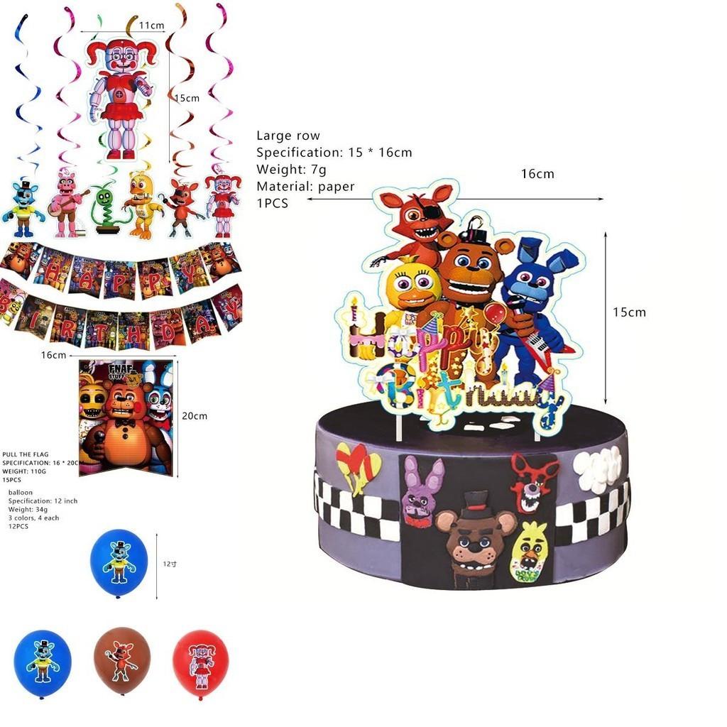 Unique Five Nights At Freddy's Decorations To Elevate Birthday Party Enjoyment