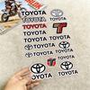 FOR TOYOTA TRO GR Long Lasting Waterproof Reflective Sticker Scratch Conceal Fit Motorcycle Car Helmet Fridge Water Cup Decals