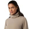 Running Wear NAGINO RUN WINTER LS TOP 2012D493 200 S [ASICS] Women's (GREIGE)