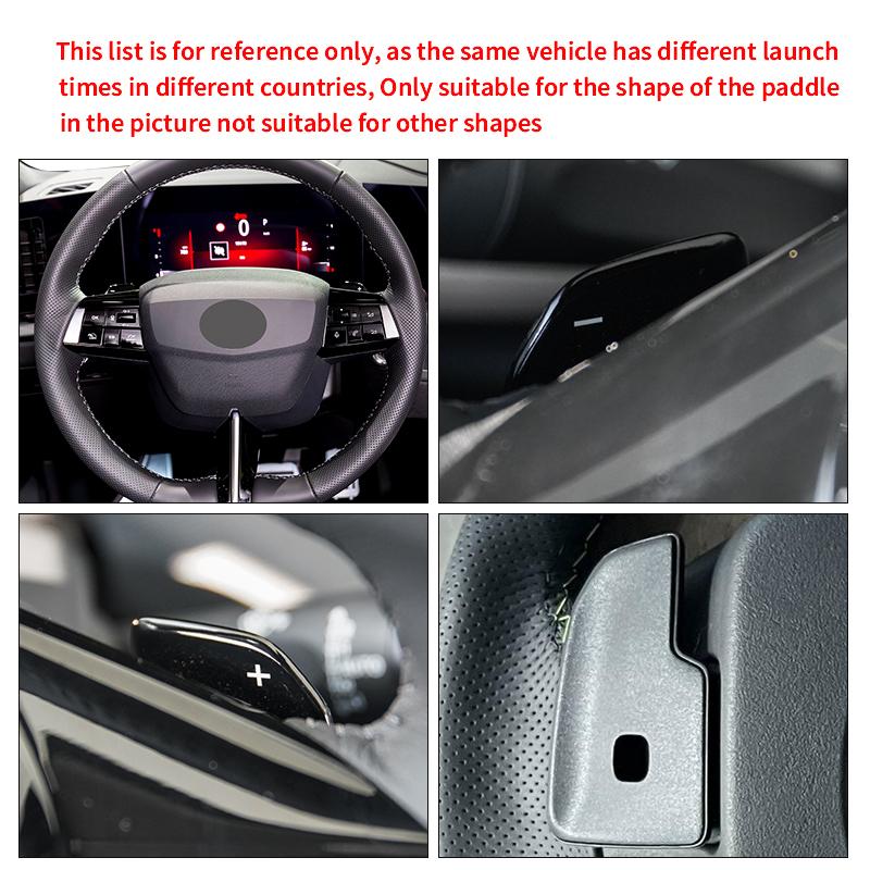 For Opel Alloy Shifter Paddle Vauxhall Astra L 2022-2025 Combo Zafira Vivaro Frontera 2024 Mokka Car Steering Wheel Shift Paddle