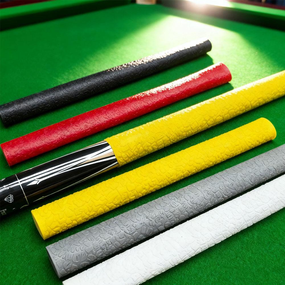 Billard Griffe Pool Queue Butt Sleeve Schutz Billard Wrap Gummi Gewebe Queue Griff Griff Pool Queue Griff Rutschfester Sleeve Schutz