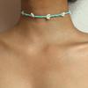 Women S Colorful Beaded Daisy Necklace European Fashion Style