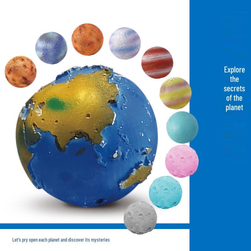 Planet Gem Archaeological Excavation Toy - Educational Treasure Hunt for Kids