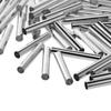 100pcs Tube Beads Smooth Spacer Metal Tube Spacer Beads Jewelry Findings