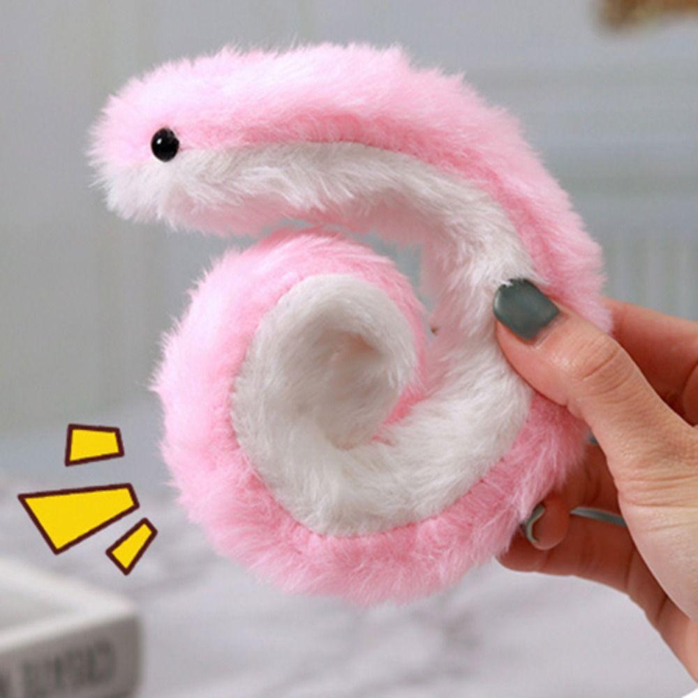 Plush Year of The Snake Plush Toy Little Snake Snake Animal Doll Car Decor