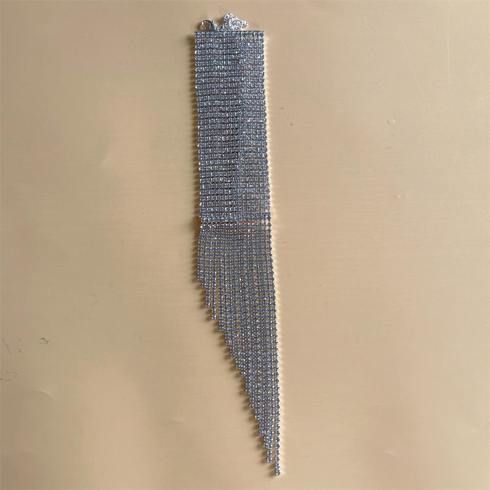 Rhinestone Super Flash Bracelet, Simple Fringed Bracelet Full Of Diamonds, Fashionable And Versatile Bracelet, European And American Jewelry Women