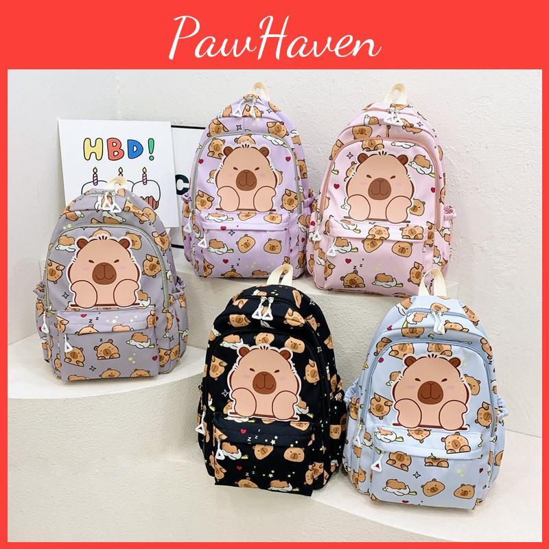 Adorable Cartoon Animal Backpack For Boys And Girls Stylish Large Capacity Kindergarten School Bag