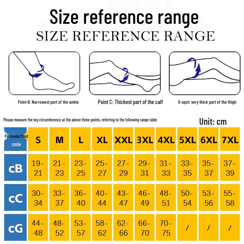 Unisex Skarpety Kompresyjne za Kolano i Rękawy na Łydki do Sportu