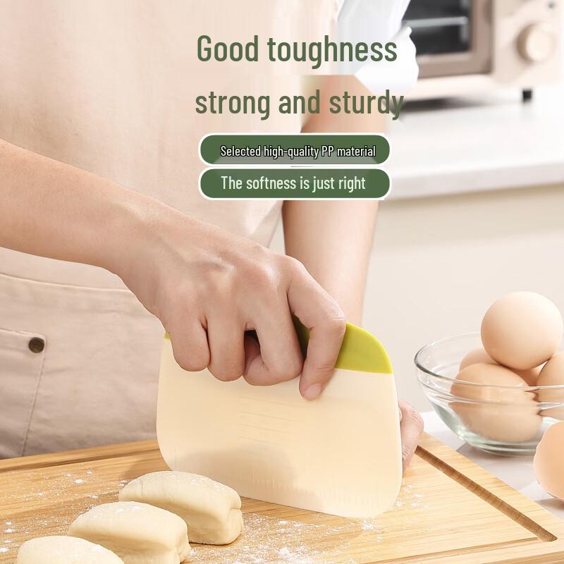 Zhaoran Upgraded Multi-Purpose Dough Scraper & Cutter