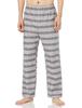 Gunze Made in Banshu Long Sleeve and Pants Dyed SF4353 Men's Pajamas, Japan, Weave, (Front Opening), 100% Cotton, Flannel, Gray,