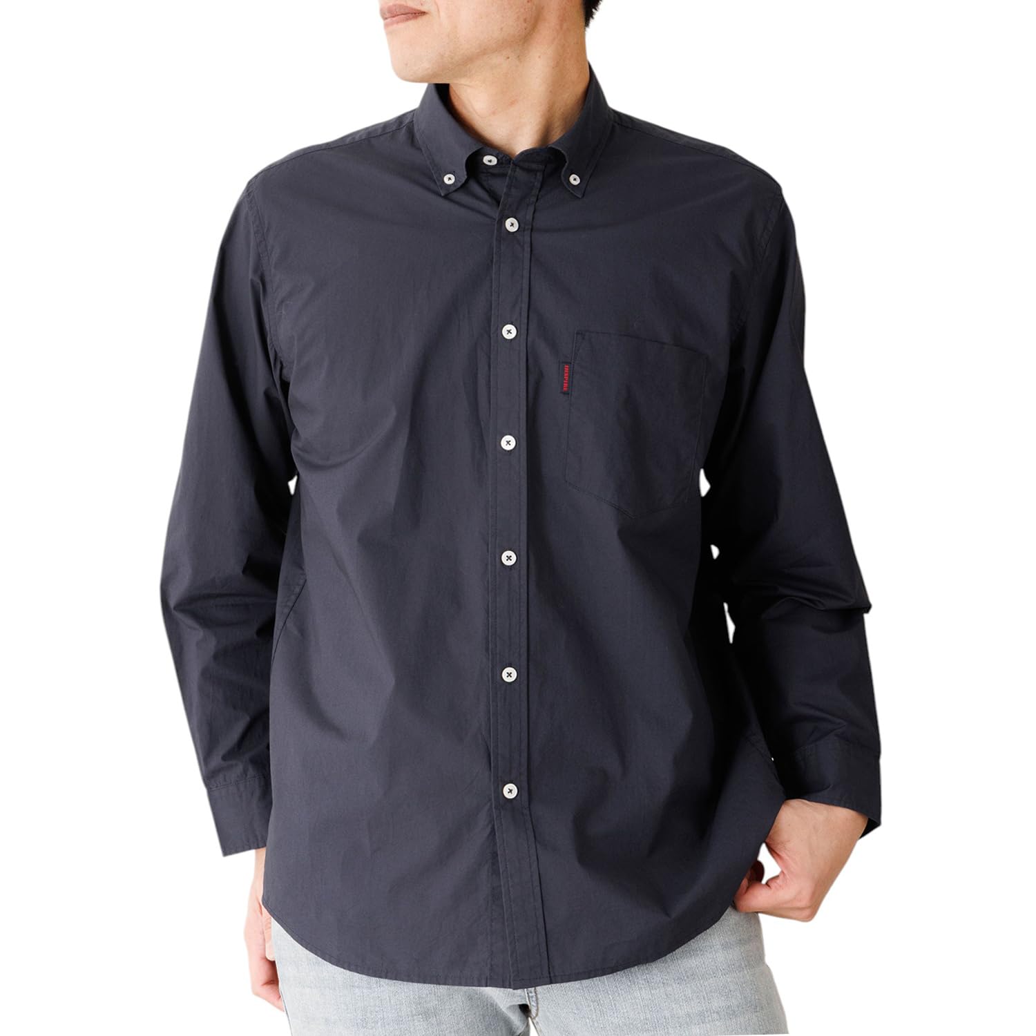 

Вдохновляющая повседневная рубашка с длинным рукавом, идеально подходящая для и обычного бренда, подарок для мужчин в их и, идеально подходящая по размеру L, мужская рубашка, верхняя одежда, 100% хлопок, весна,