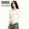 Mark Fairwhale Women's V-Neck Long Sleeve T-Shirt