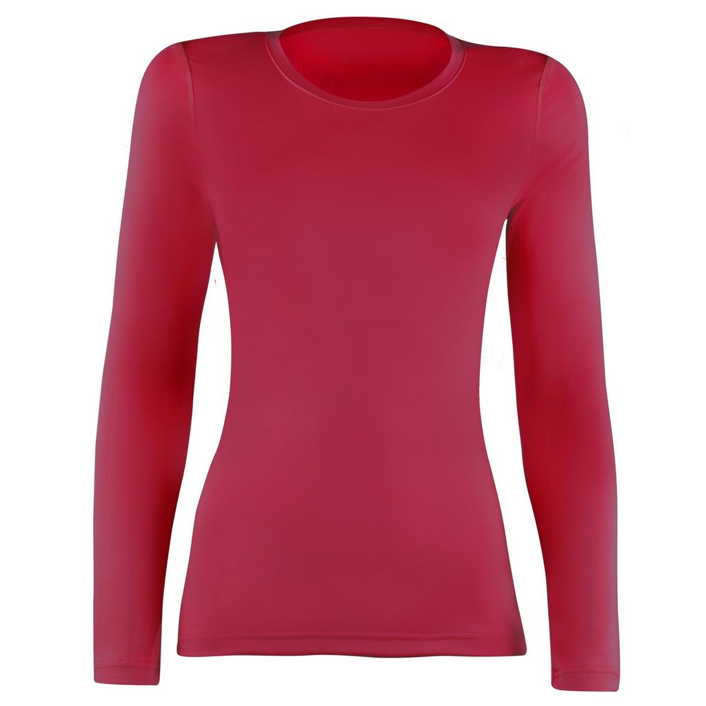Rhino Sport-Baselayer mit langen Ärmeln für Damen/Damen (2er-Pack)