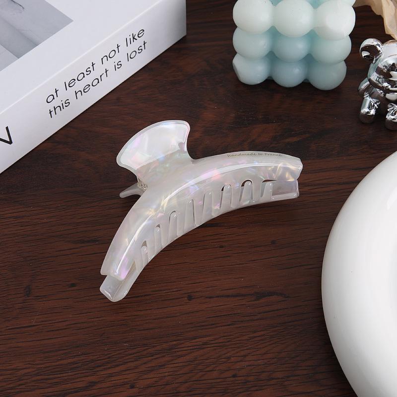 Premium French Acetate Leopard Print Hair Claw Clip 2024