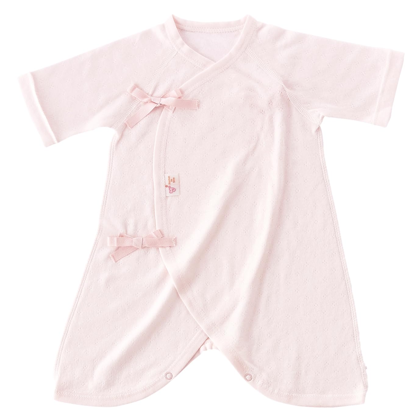 

Baby Castle Combi Sizes Smile Made in Japan Underwear, 50-60, Cotton, Pink, розовый