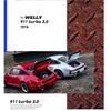 Welly 1/24 1974 Porsche 911 Turbo 3.0 Alloy Sports Car Model Diecast Metal Toy Vehicle Simulation Collection Kids Ornament Gifts