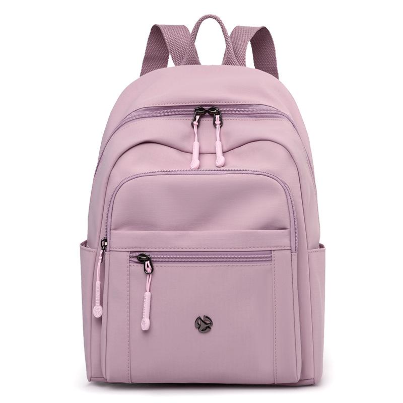 Women's Large Capacity Backpack Student Schoolbag Lightweight Nylon Travel Backpack