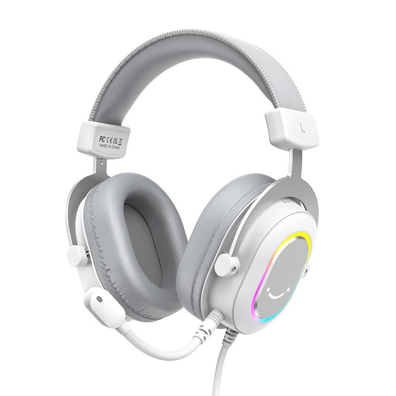 Fifine H6 RGB 7.1 Wired Gaming Headset for PC and Laptop.