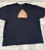 T-shirt à Manches Courtes Emoji Caca - Taille 2XL