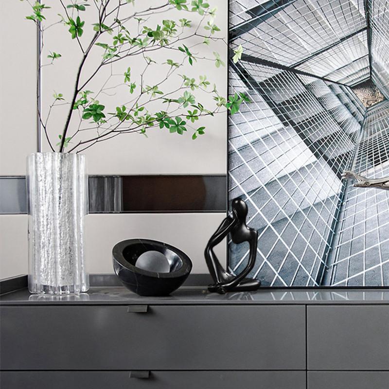 Home décor Nordic Style Left and Right Thinking Character Personalized home accessories Abstract Resin Craft Ornament Room décor