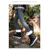 Mid Tube Front Zipper Cold Resistant and Warm Cotton Boots and Shoes