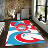 FC Bayern Munich Designed floor mat, suitable as a non-slip mat for the living room or bedroom sofa