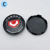 4pcs 65mm Vossen Logo Emblem Car Wheel Center Caps Auto Rim Center Cover Replace Car Accessories