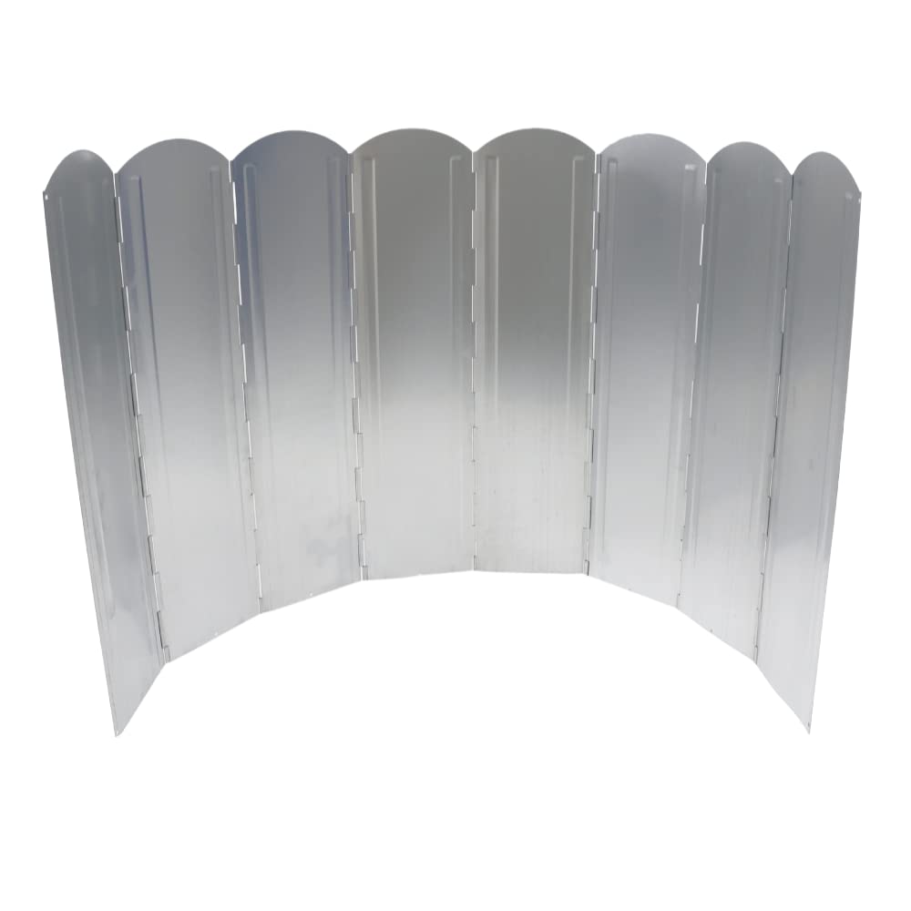 

DABADA Windscreen, 60cm, Large Reflector, Bonfire Reflector, Windshield, Camping, Outdoor, Wind Protection