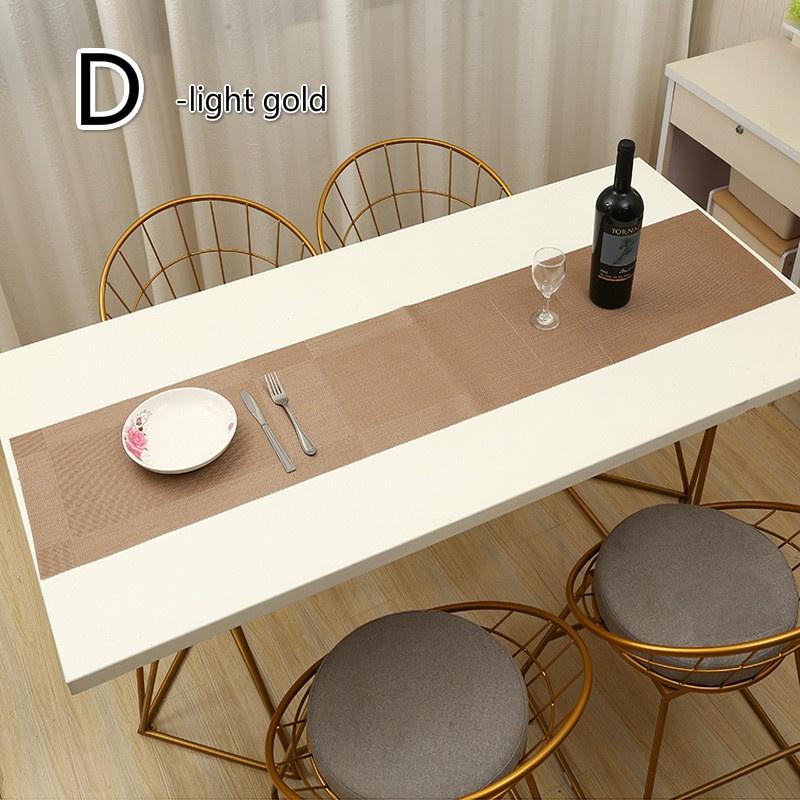 1pcs 30X135Cm Table Runner Mat Tablecloth Home Party Decor Placemats