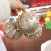 Foam Christmas Hanging Balls Champagne Xmas Balls Pendant Christmas Tree Ornaments  New Year