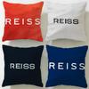 Classic Fashion Brand Reiss Cushion Cover Soft  EasyWash Pillow Case  Versatile for Couch Bed Travel and Office