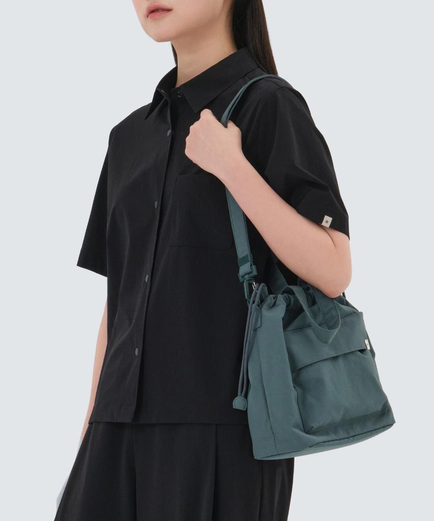 Snowpeak Apparel Cample Medium Bucket Bag (S25Zwcbb12) Vintage Green