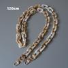 New Fashion Woman Bag Accessory Detachable Parts Replacement Chain Beige Resin Luxury Strap Women Acrylic Shoulder Handle Chain