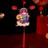 Cartoon Shaking Head God Pendant 3D Spring Festival Magnet  Refrigerator