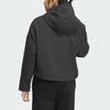 adidas Kurtka bonded Mt Luźny krój z kapturem Sportowa Wodoodporna Ciepła kurtka Kurtka damska Czarna JM4318