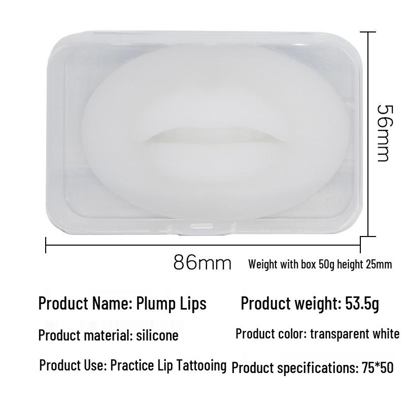 5D Realistic Silicone Lip Practice Module for Microblading Beginners