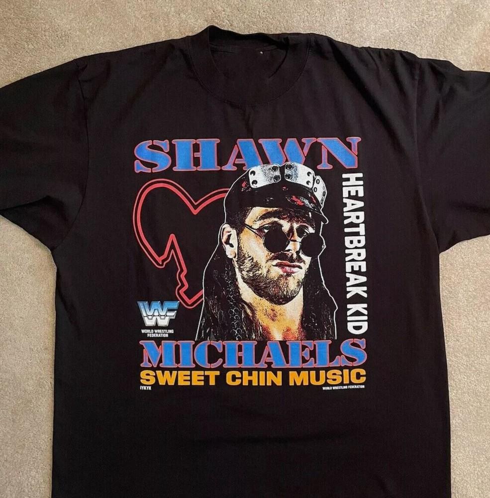 Heartbreak Kid Shawn Michaels Cotton Black Unisex Shirt