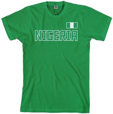 Nigeria National Pride Men's T Shirt Nigerian African Flag
