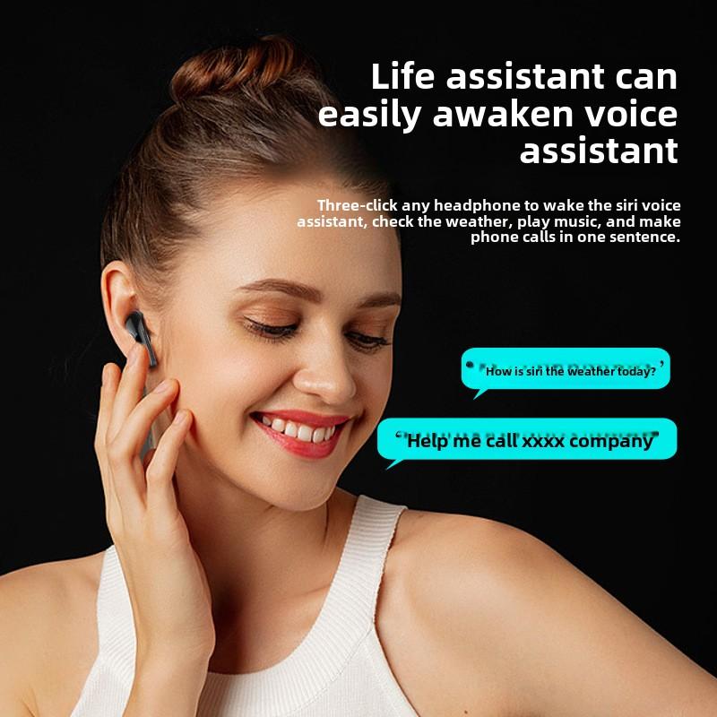 Bluetooth Earphones Ultra Long Standby Smart Noise-cancelling Call Music In-ear Wireless Earphones