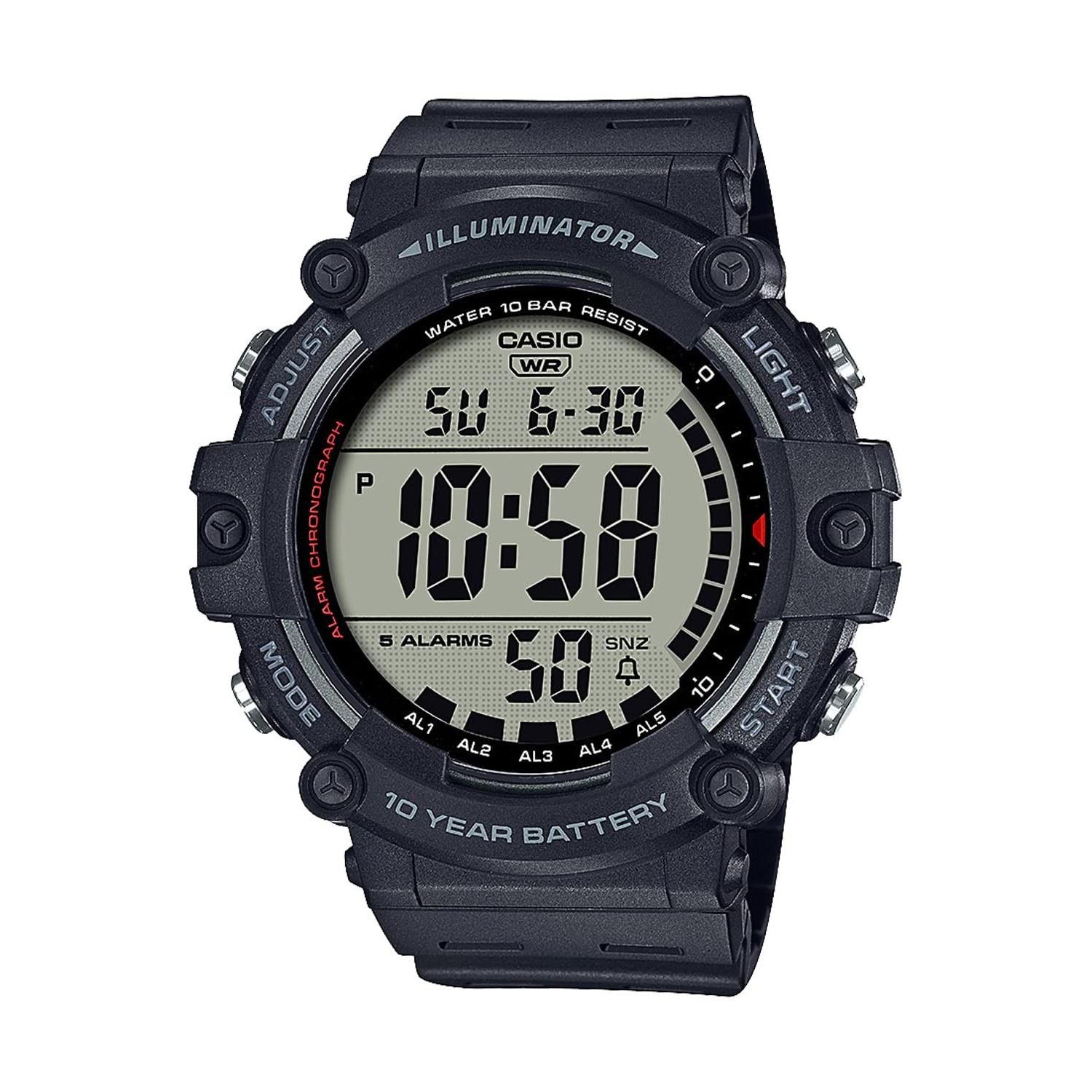 Мужские наручные часы Casio Collection AE-1500WH-1AJF черные