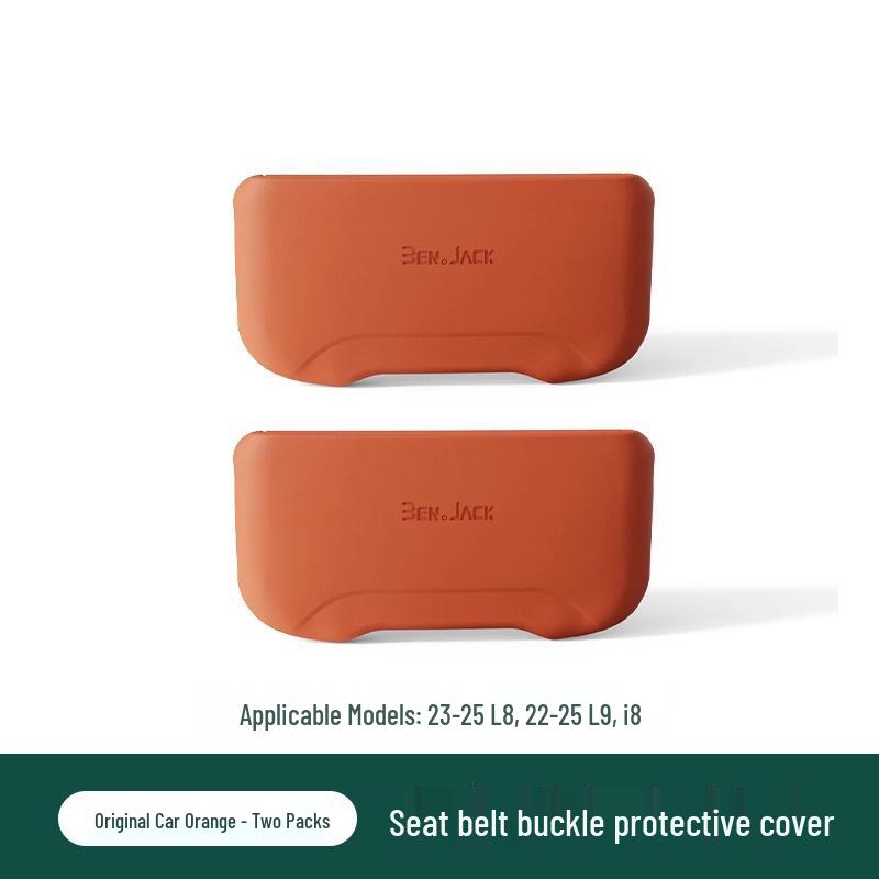 

Silicone Seat Belt Cover for Ideal i6/i8, L6-L9, MEGA: Anti-Collision, Protective, Decorative Accessory No specification