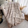 New Shawl Women's Imitation Cashmere with Double-sided Scarf Camellia Fringed Cape