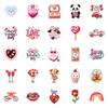 50 Valentine's Day Series Graffiti Waterproof Stickers Mobile Phone Case Skateboard Notebook Stickers