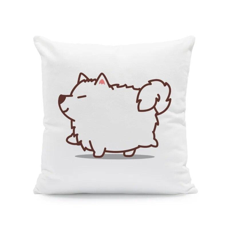 

45X45 см мультфильм милый щенок серии наволочка подарок на день рождения праздник гостиная диван наволочка украшение дома 40x40cm