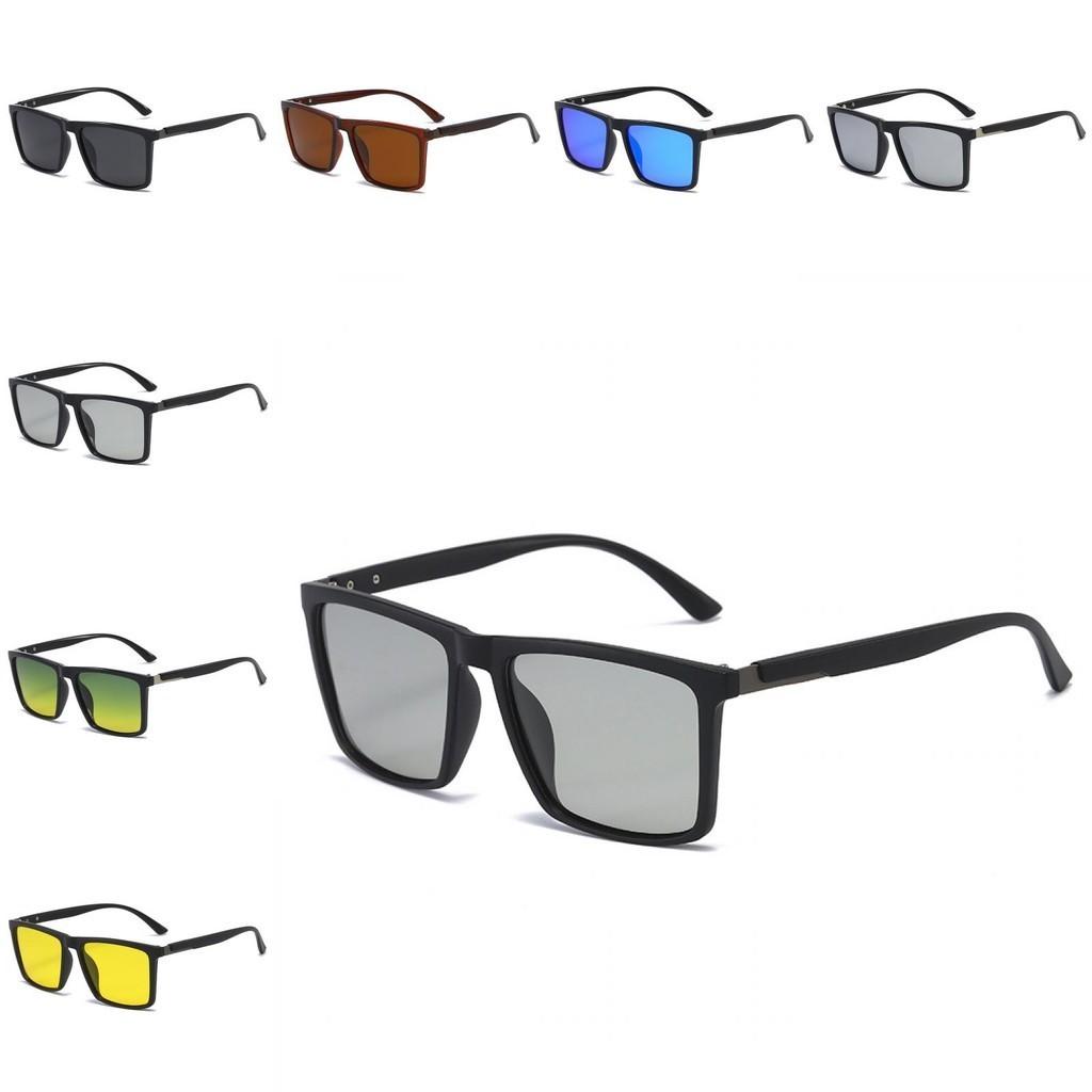 Mens Lens Fashionable Polarized Sunglasses Summer Outdoor Sun Protection Uv