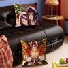Anime H-Hakos Baelz-HololiveS Pillow Case Removable Washable Cushion Cover – All-Season Soft Linen